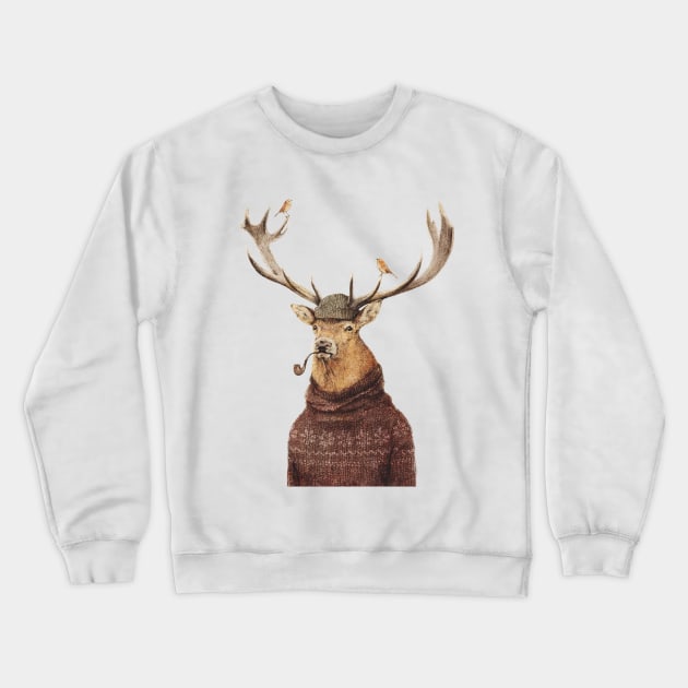 Wild Thinking Crewneck Sweatshirt by mikekoubou